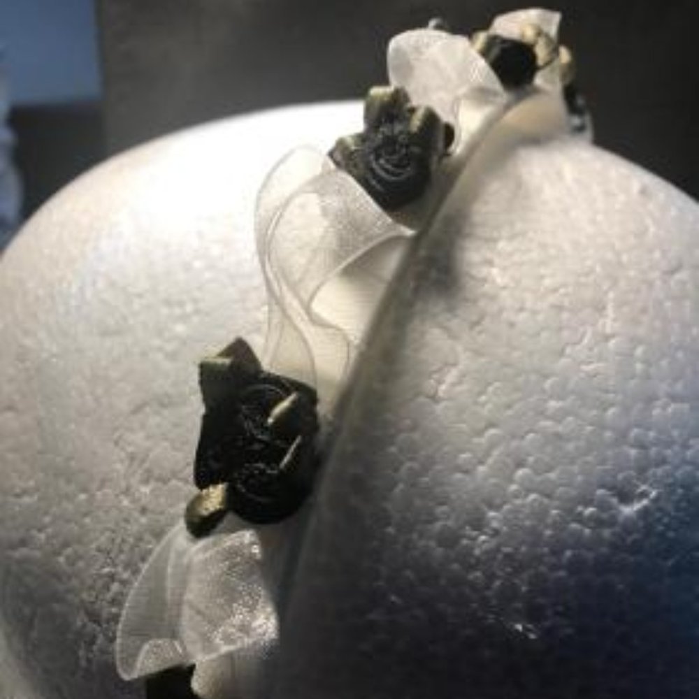 US Angels Flower Girl Headband color black